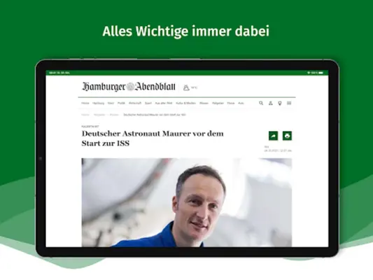 Hamburger Abendblatt News android App screenshot 1