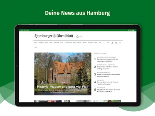 Hamburger Abendblatt News android App screenshot 3