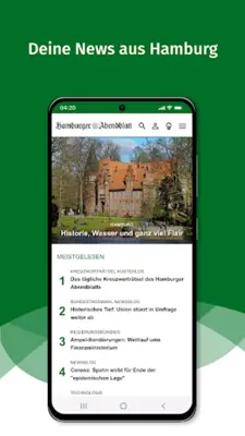 Hamburger Abendblatt News android App screenshot 7